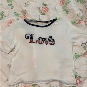 Altar’d State “Love” Tee